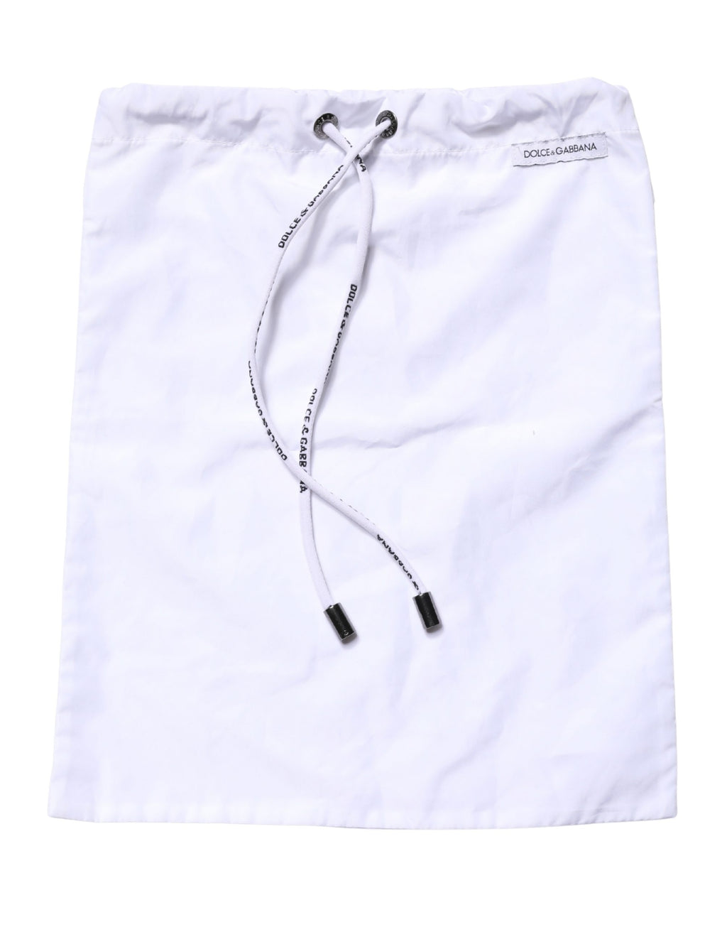 White Drawstring Men Swim Shorts Swimwear