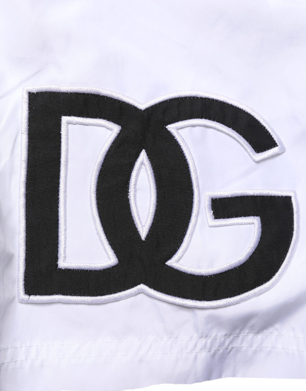 White Drawstring Men Swim Shorts Swimwear