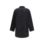 Black Polyamide Coat