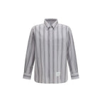 Gray Cotton Pattern Shirt
