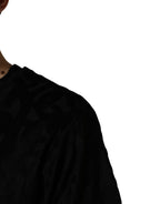 Black DG Mania Logo Print Casual  T-shirt