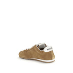 Brown Calf Leather Bos Taurus Athletic Sneakers