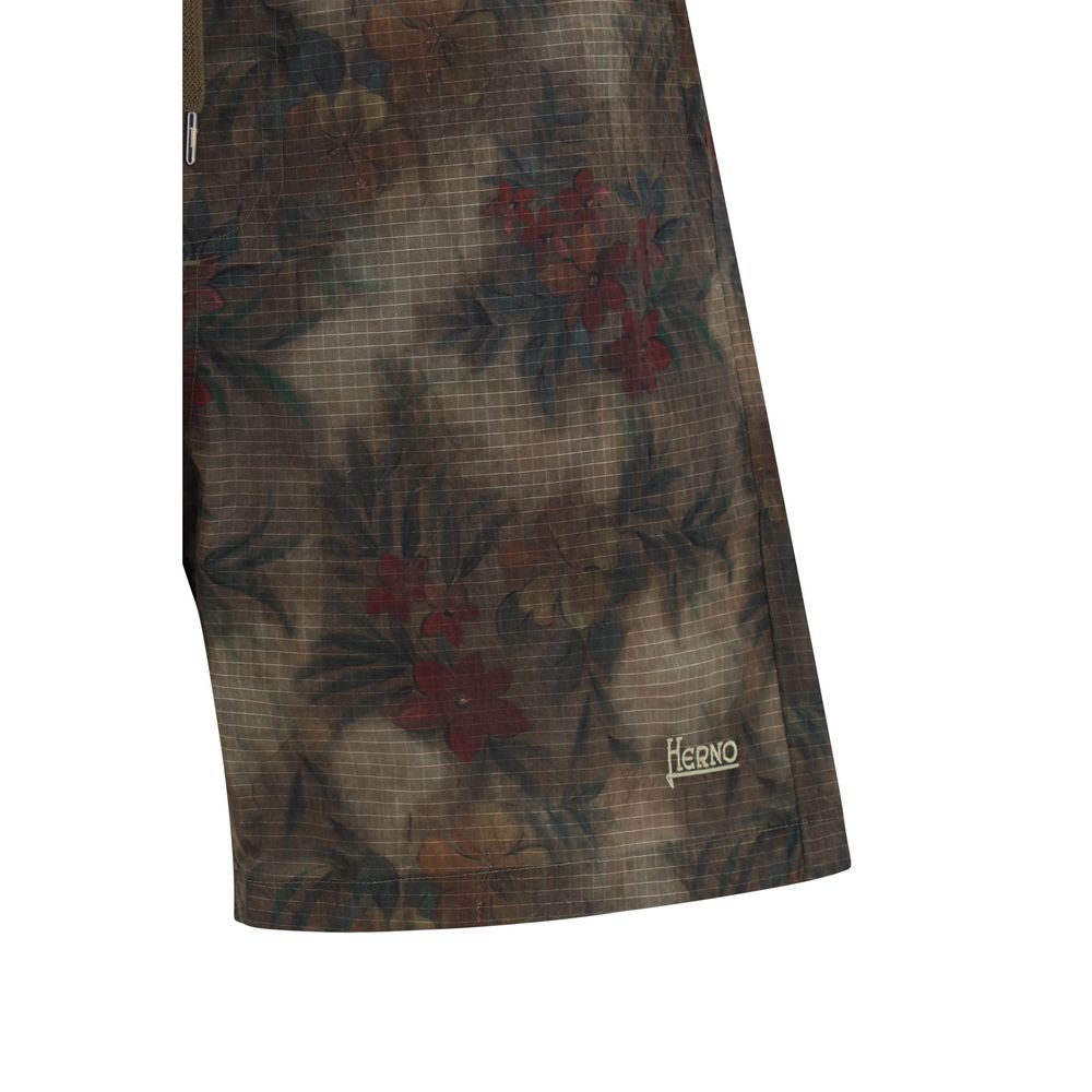 Multicolor Polyamide Swim Shorts