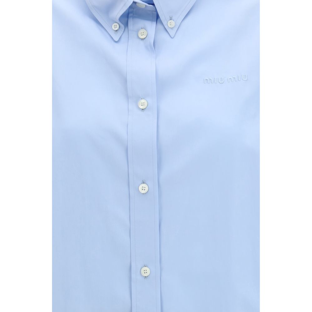 Blue Cotton Shirt