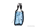 Marc Jacobs X Peanuts Air Blue Mini Puffy Nylon Tote Crossbody Bag Handbag Purse