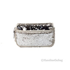 Marc Jacobs The Mini J Marc Shoulder Bag Cream Sequined Crossbody Bag