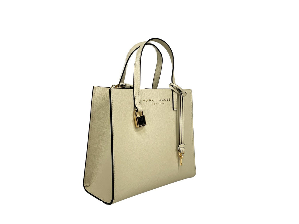 Women'S Mini Pebbled Tote - Marshmallow