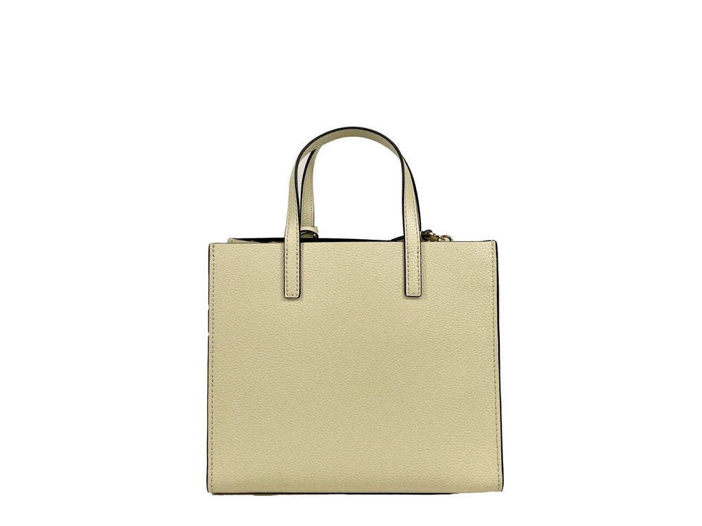 Women'S Mini Pebbled Tote - Marshmallow