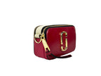 Marc Jacobs Snapshot Leather Shoulder Bag - Red Multi