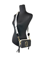 Marc Jacobs The Snapshot Snake Skin Crossbody Bag