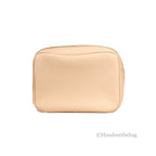 Burberry Small Branded Peach Pink Grainy Leather Camera Crossbody Bag