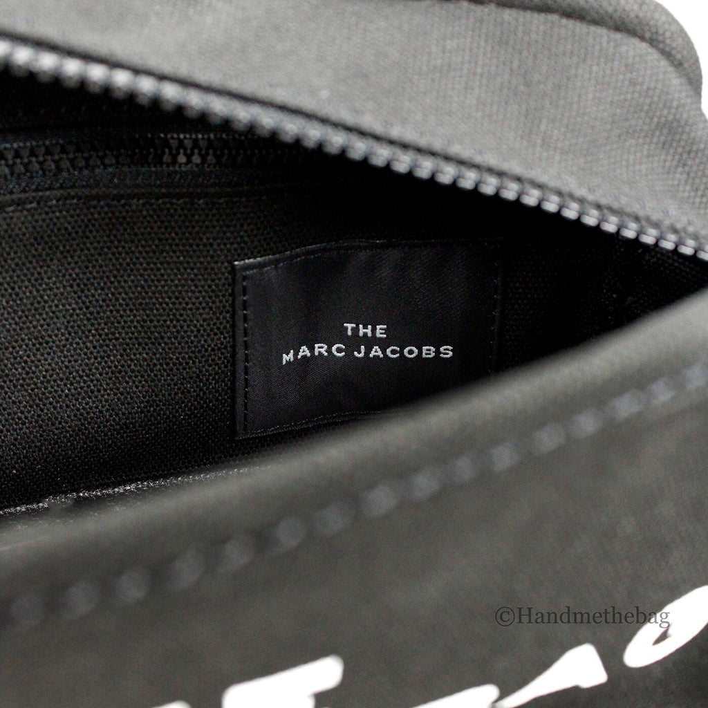 Marc Jacobs The Camera Bag Black Canvas Crossbody Bag