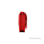 Burberry Hampshire Small Red Embossed Logo Smooth Leather Crossbody Bag