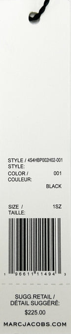 Marc Jacobs Small Black Quilted Backpack Bookbag