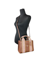 Coach Straw Web Smith 24 Tote Bag Purse