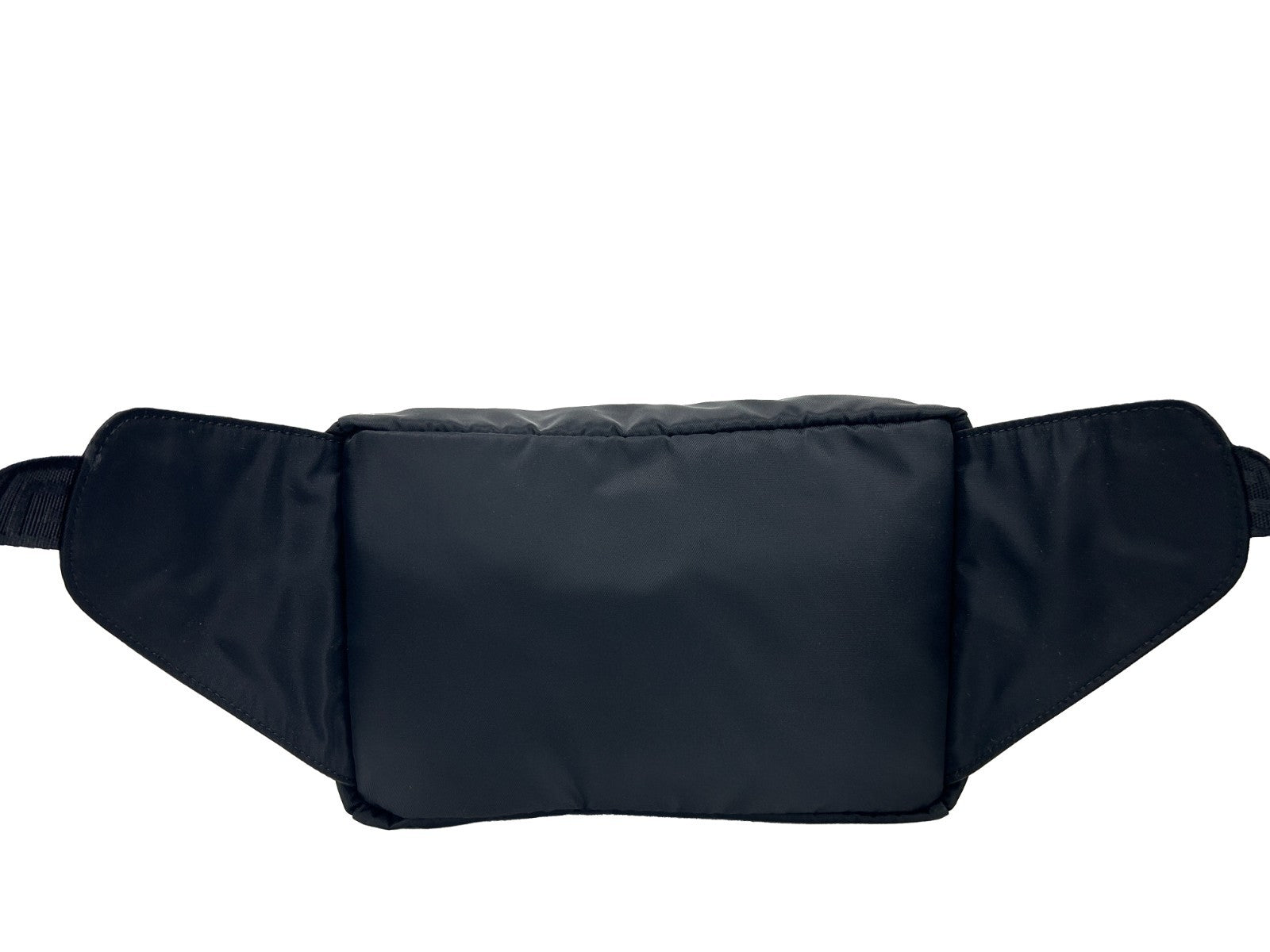 Versace Medusa Black Nylon Belt Bag Waist Fanny Pack Purse