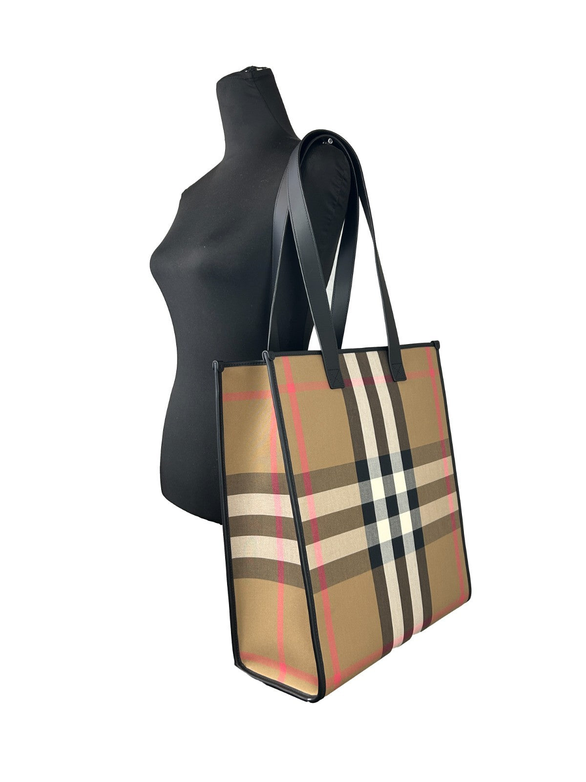 Burberry Medium NS Book Tote Bag Purse