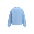 Blue Cotton Sweatshirt