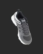 Bicolor Polyester Athletic Sneakers