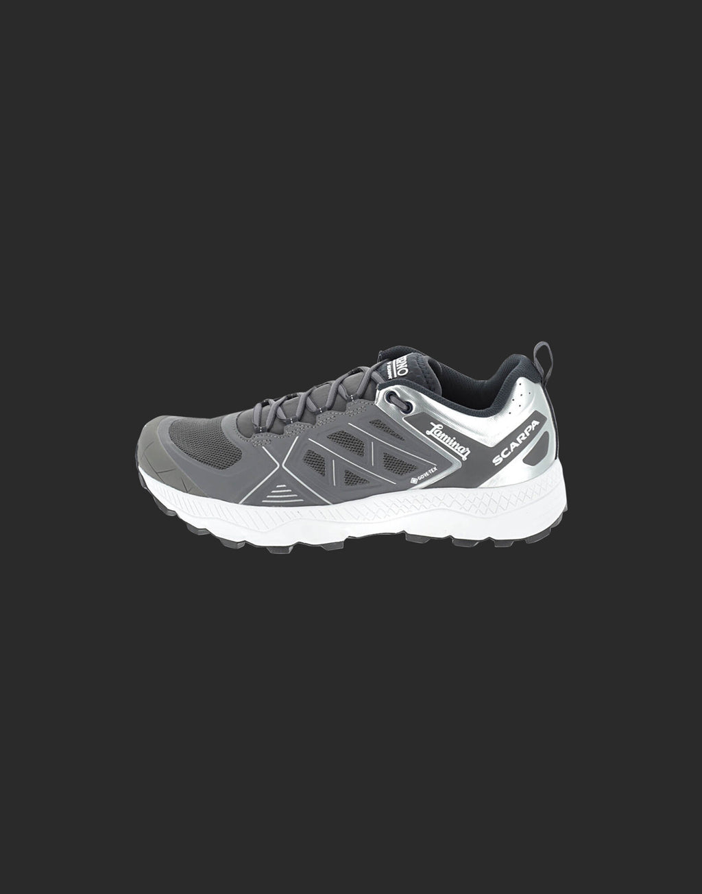 Bicolor Polyester Athletic Sneakers
