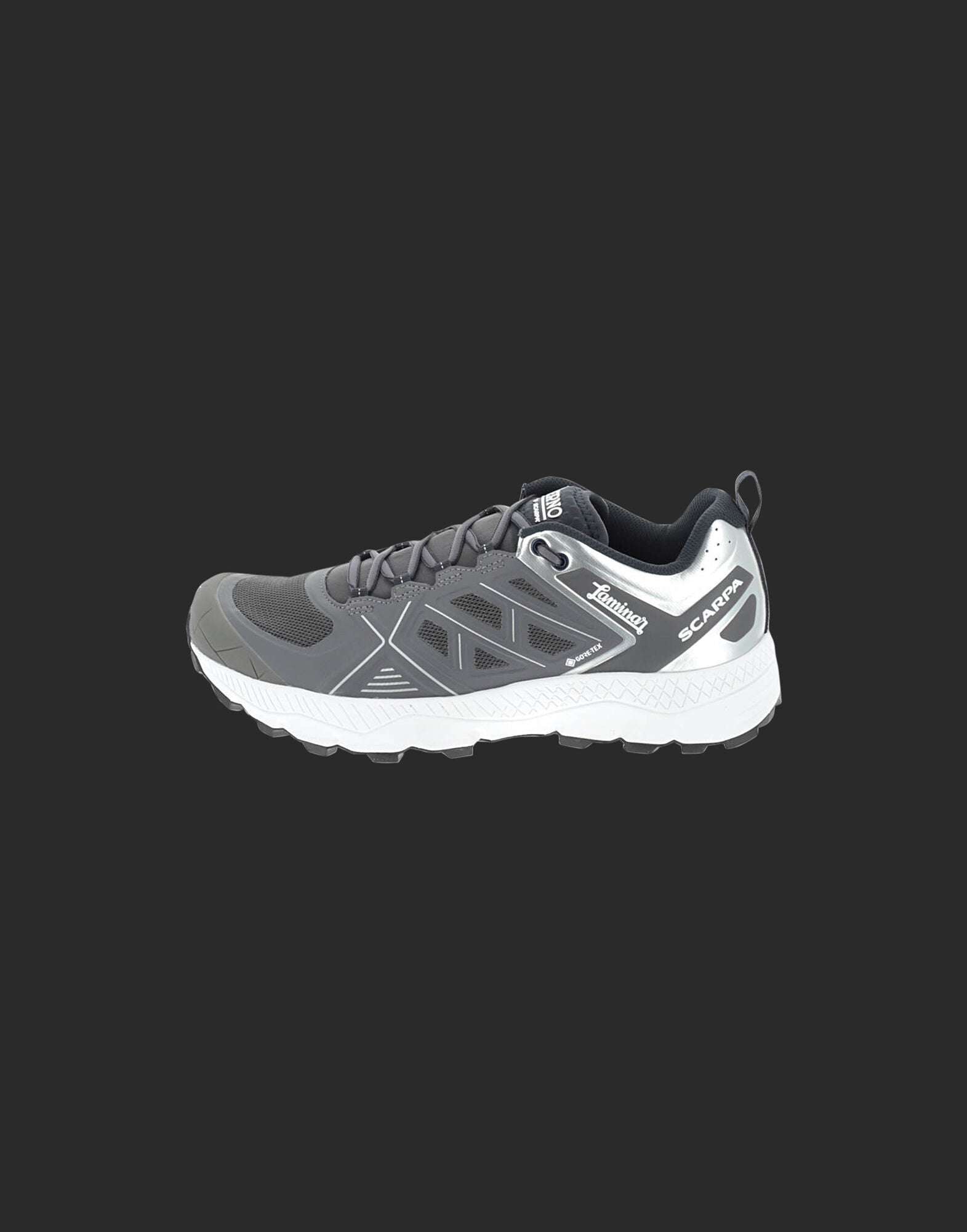 Bicolor Polyester Athletic Sneakers