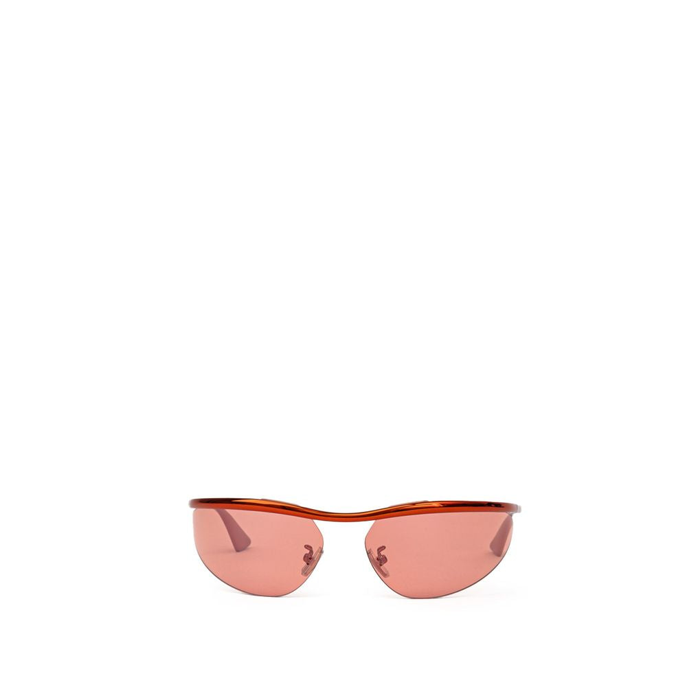 Orange Metal Sunglasses
