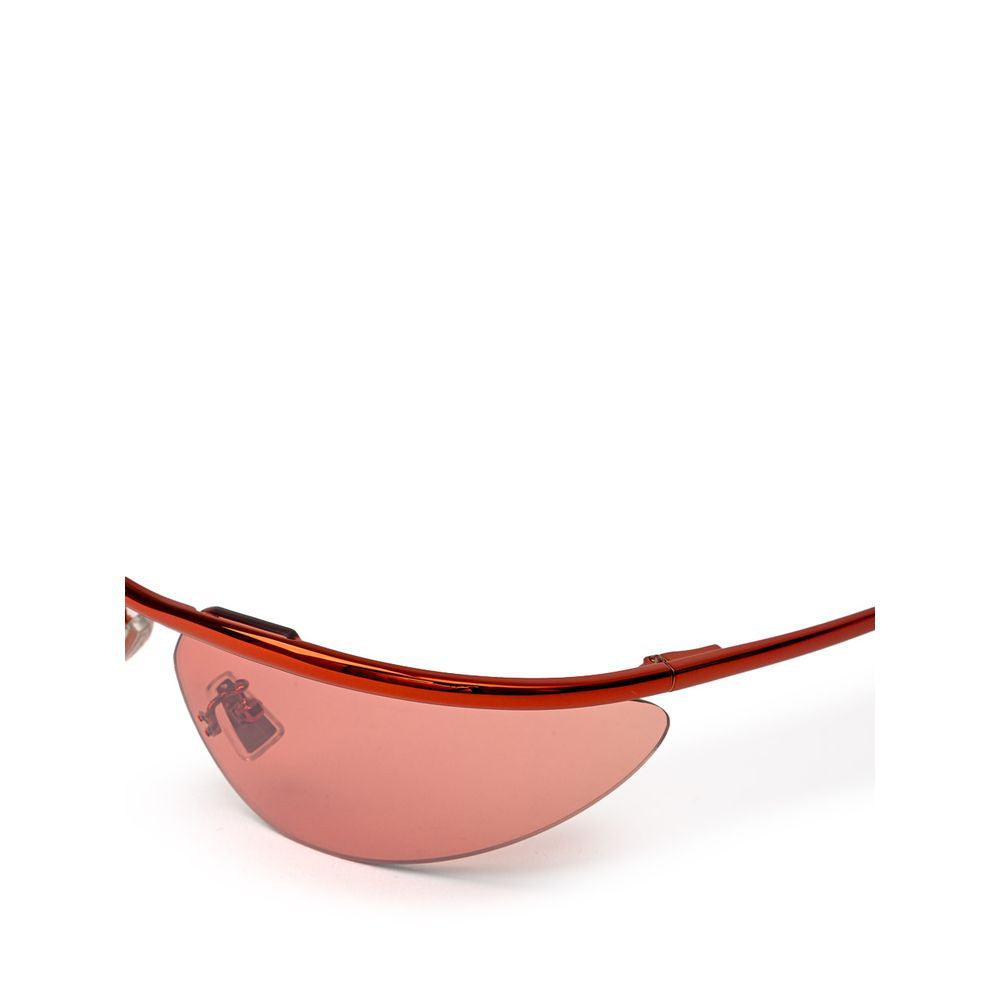 Orange Metal Sunglasses