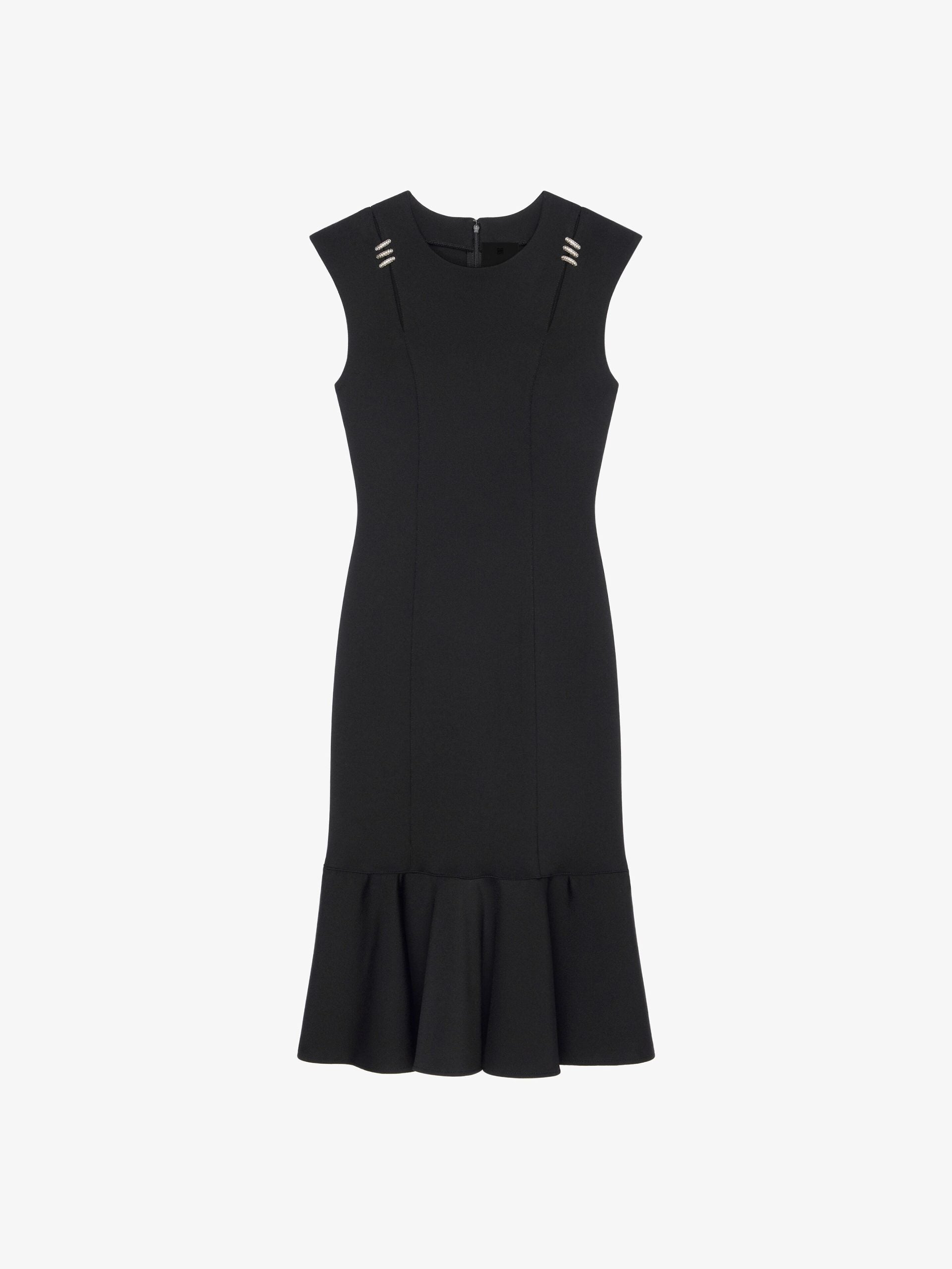 Black Fibres Cocktail Dress