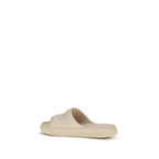 Beige Rubber Slippers