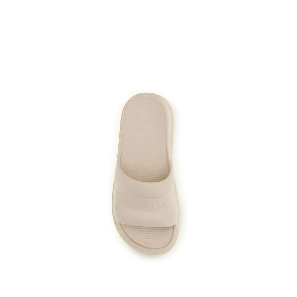 Beige Rubber Slippers
