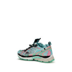 Multicolor Polyester Athletic Sneakers
