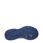 Blue Fabric Sneakers