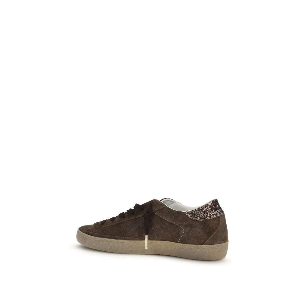 Brown Calf Leather Bos Taurus Low Top Sneakers