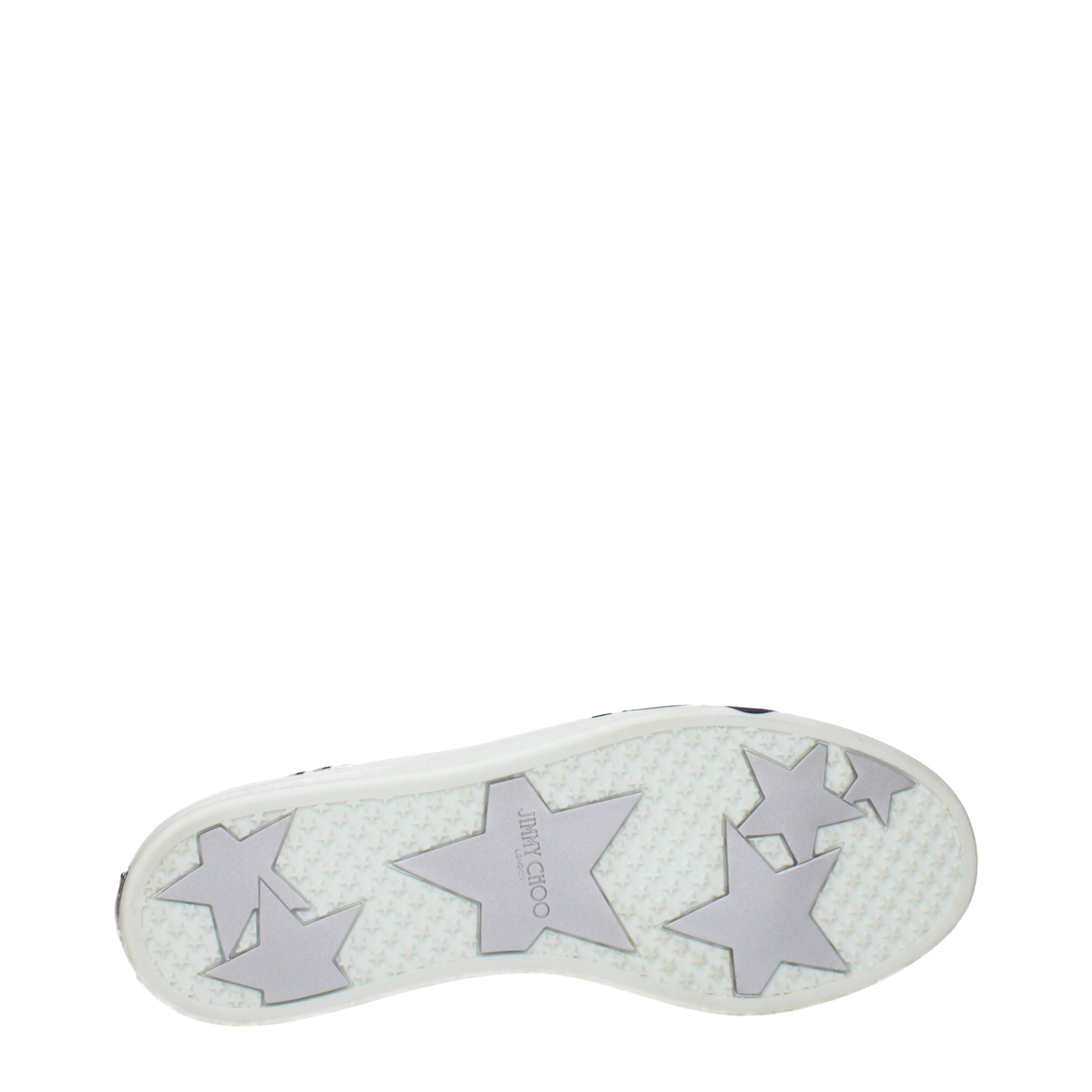 White Leather Low Top Sneakers