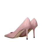 Pink Leather Pumps