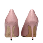 Pink Leather Pumps