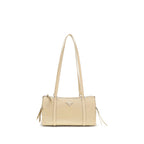 Beige Polyamide Shoulder Bag