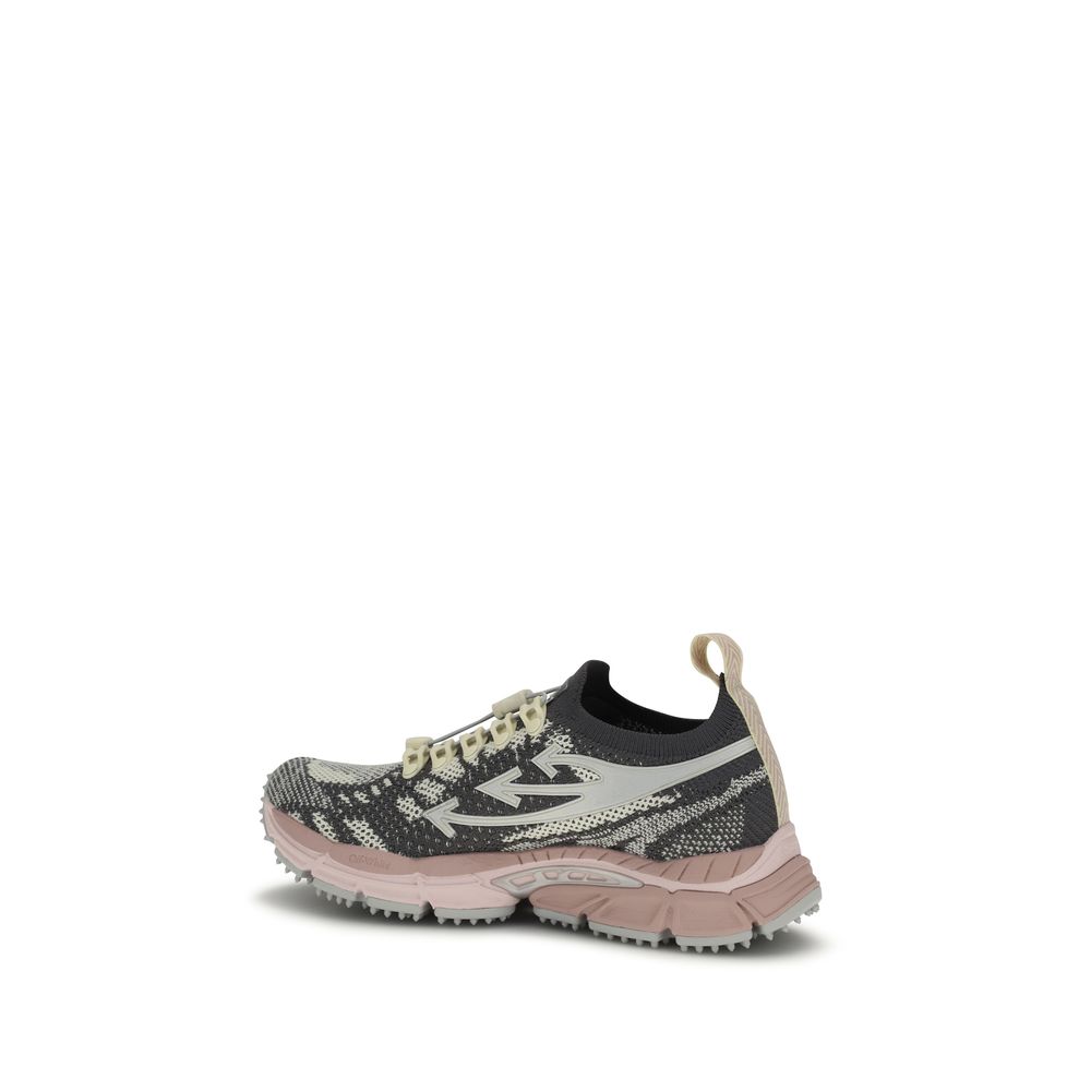 Multicolor Polyethylene Athletic Sneakers