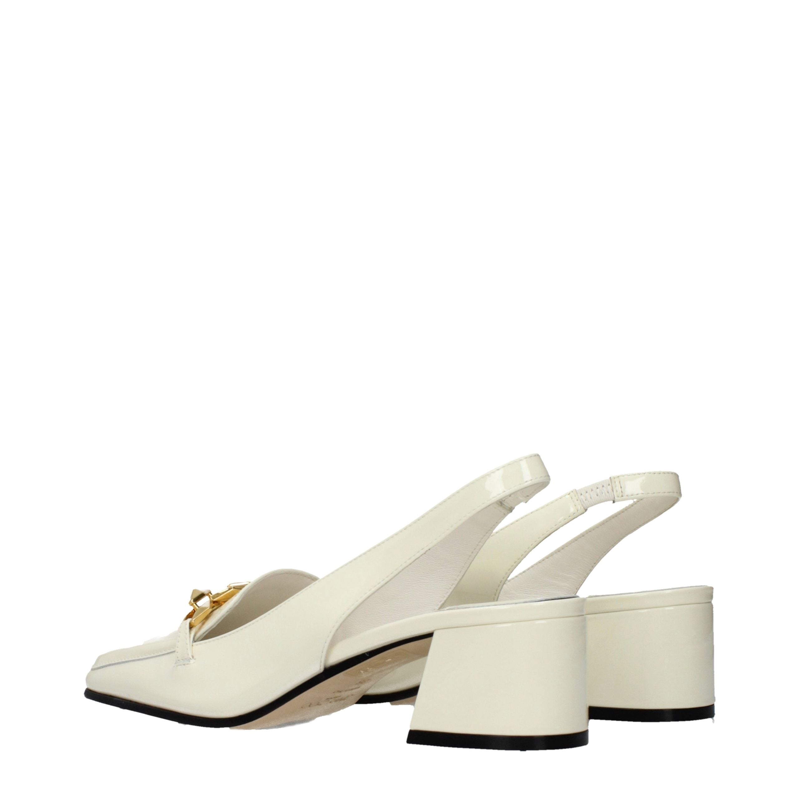 Beige Leather Slip-On Loafers
