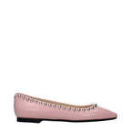 Pink Leather Ballet Flats