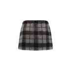 Multicolor Nylon Mini Skirt