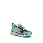 Multicolor Polyester Athletic Sneakers