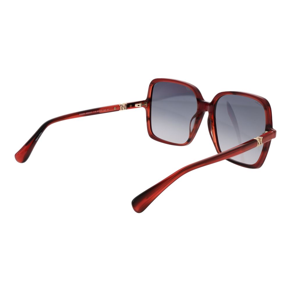 Burgundy Acetate Sunglasses