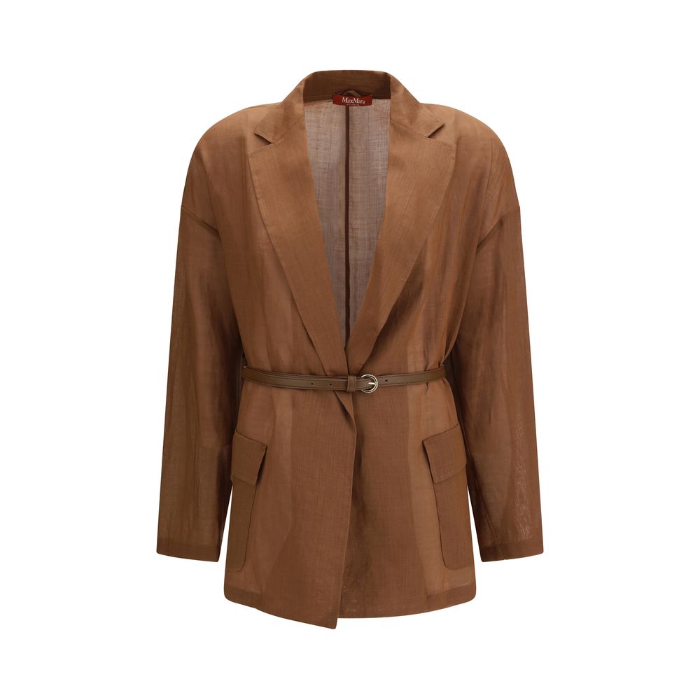 Brown Ramie Coat