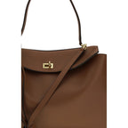 Brown Calf Leather Bos Taurus Shoulder Bag