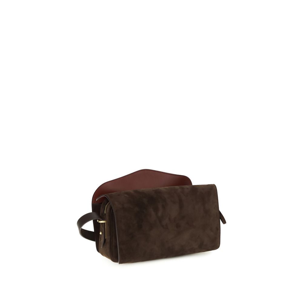 Brown Calf Leather Bos Taurus Shoulder Bag