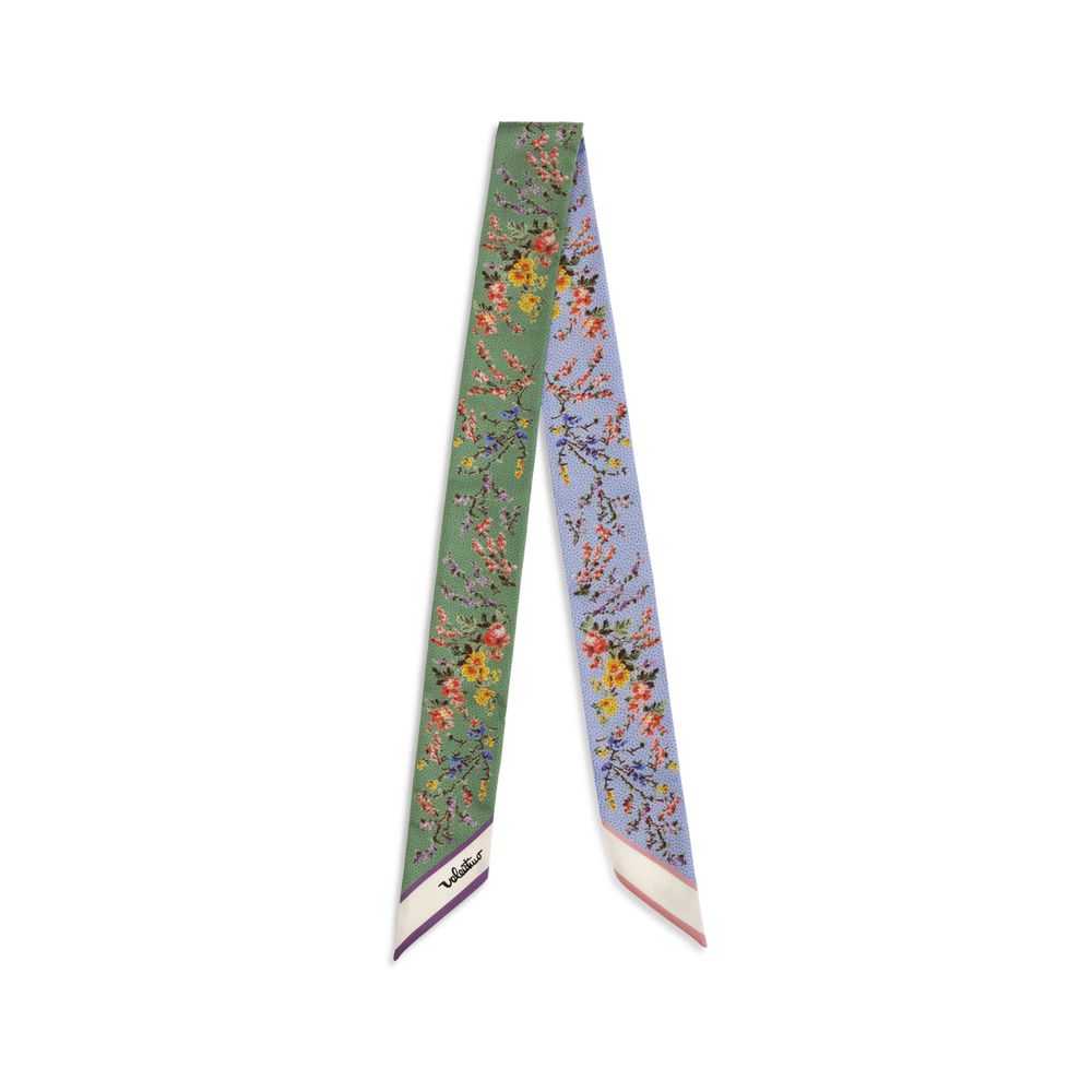 Multicolor Silk Scarf