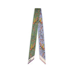 Multicolor Silk Scarf