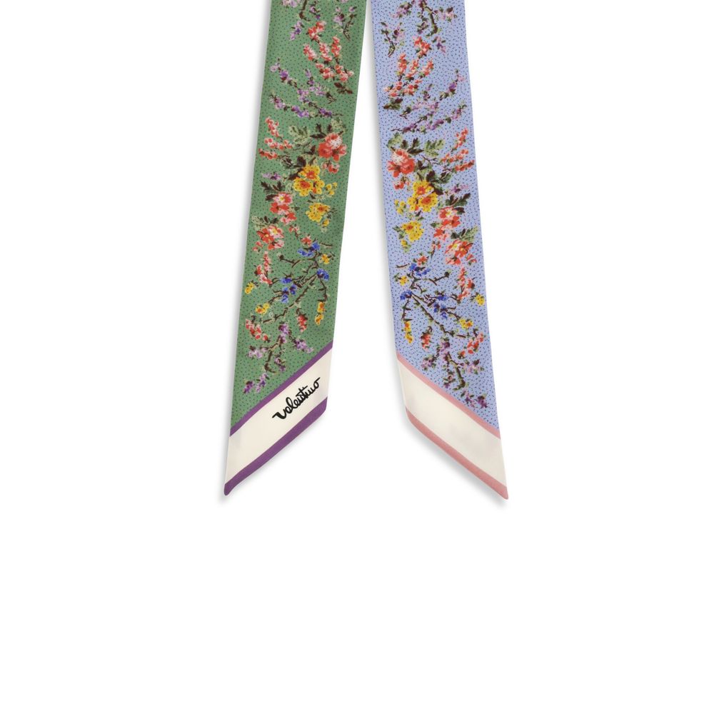 Multicolor Silk Scarf