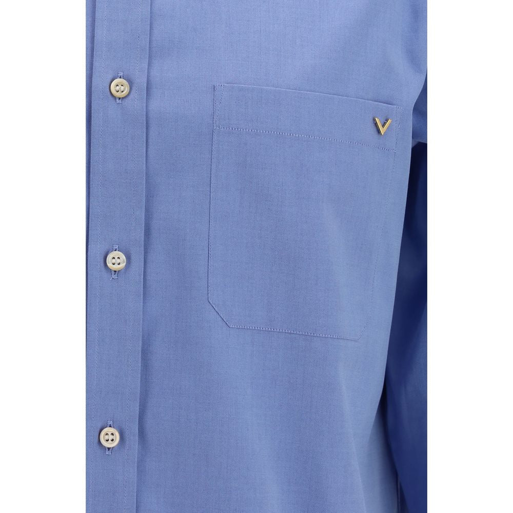 Blue Cotton Shirt
